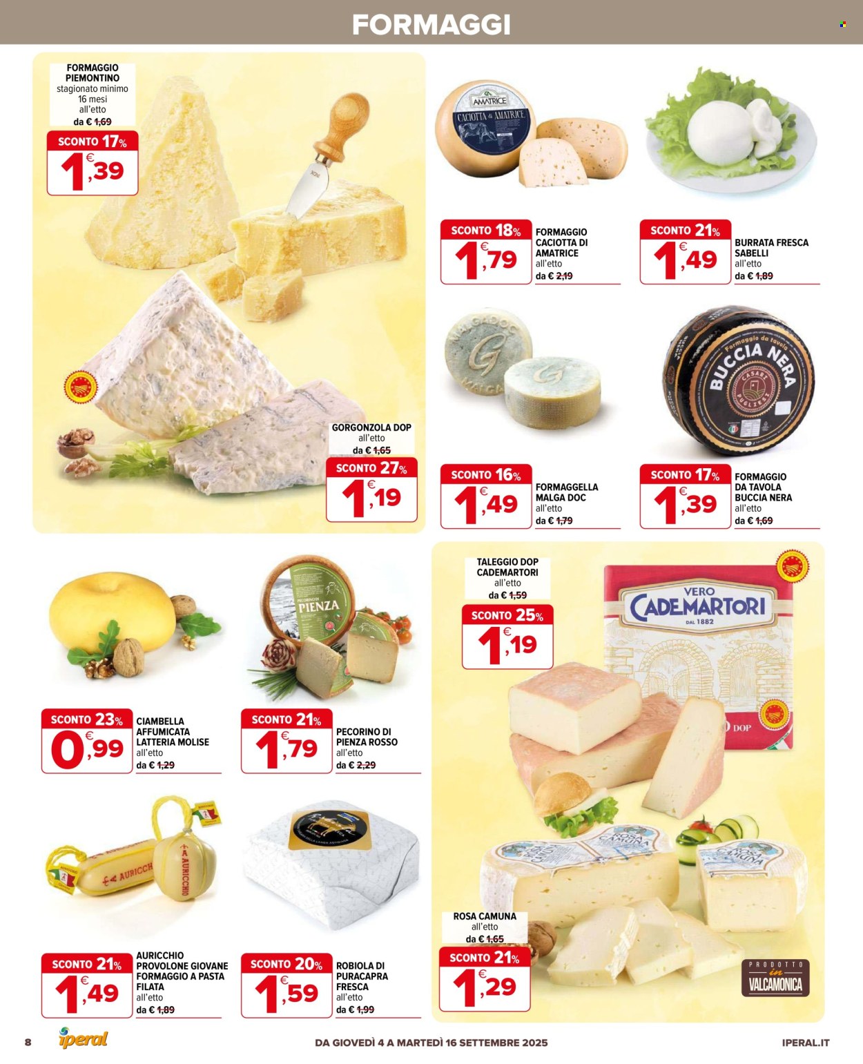 Volantino Iperal - 4/9/2025 - 16/9/2025. Pagina 8