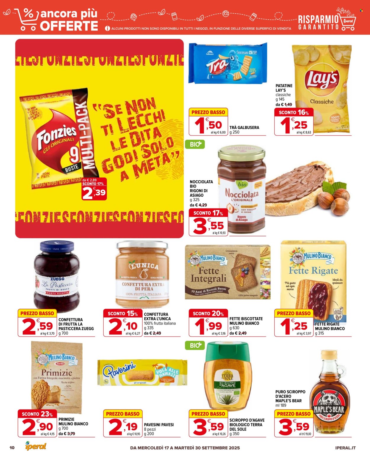 Volantino Iperal - 17/9/2025 - 30/9/2025. Pagina 10