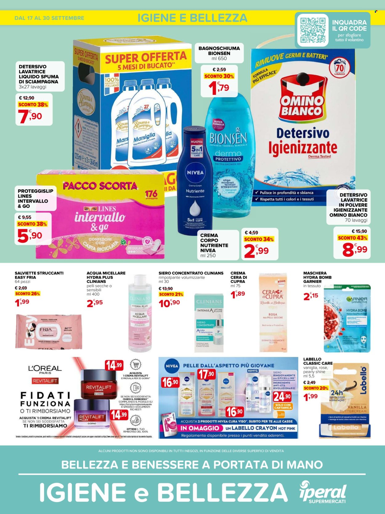 Volantino Iperal - 17/9/2025 - 30/9/2025. Pagina 1