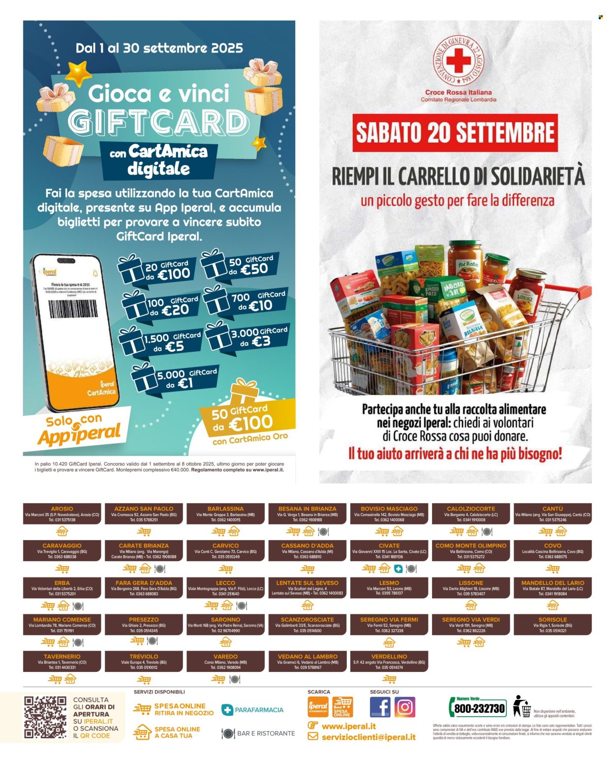 Volantino Iperal - 17/9/2025 - 30/9/2025. Pagina 20