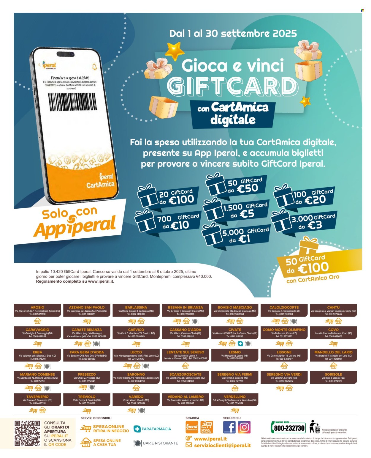 Volantino Iperal - 4/9/2025 - 16/9/2025. Pagina 24