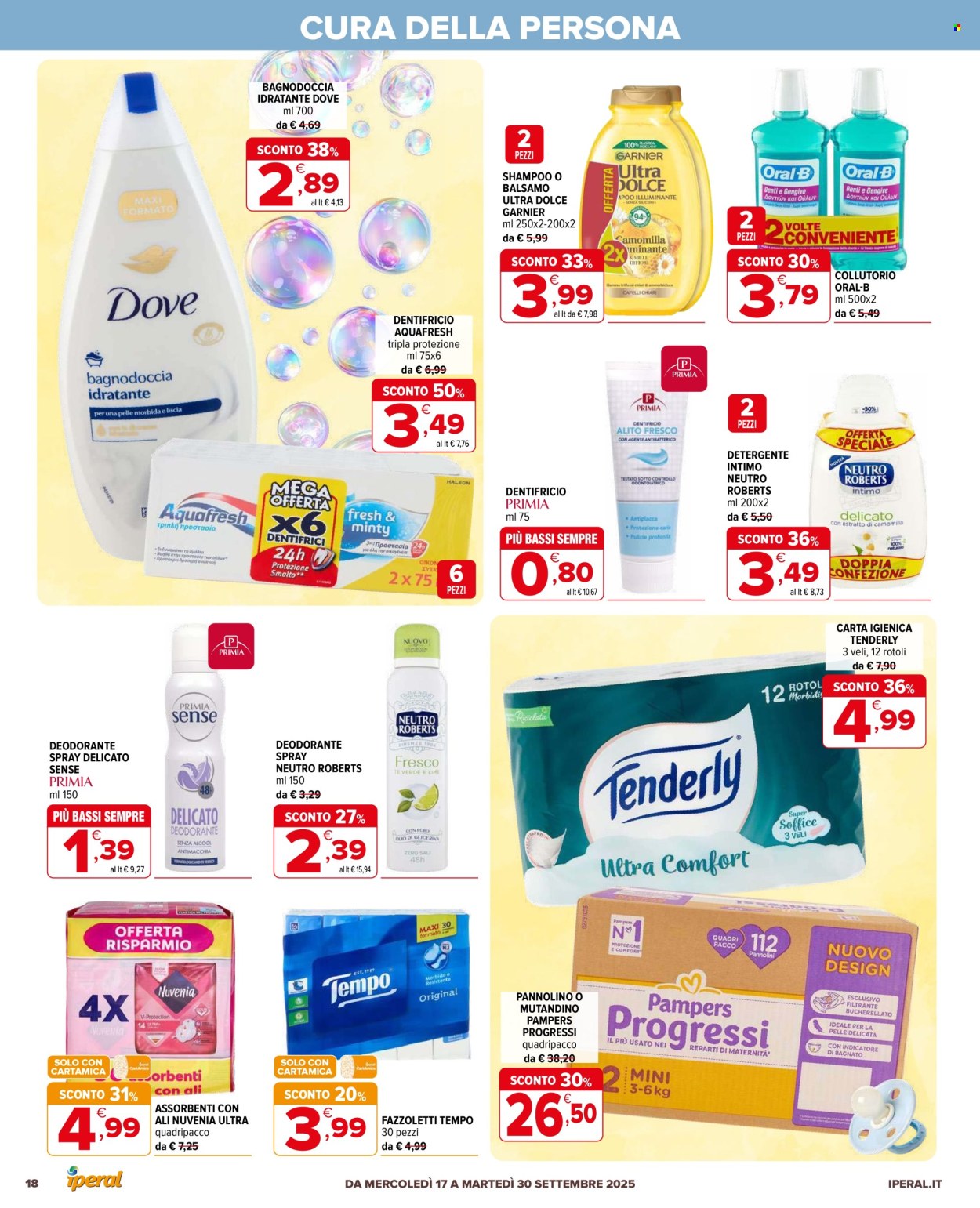 Volantino Iperal - 17/9/2025 - 30/9/2025. Pagina 18