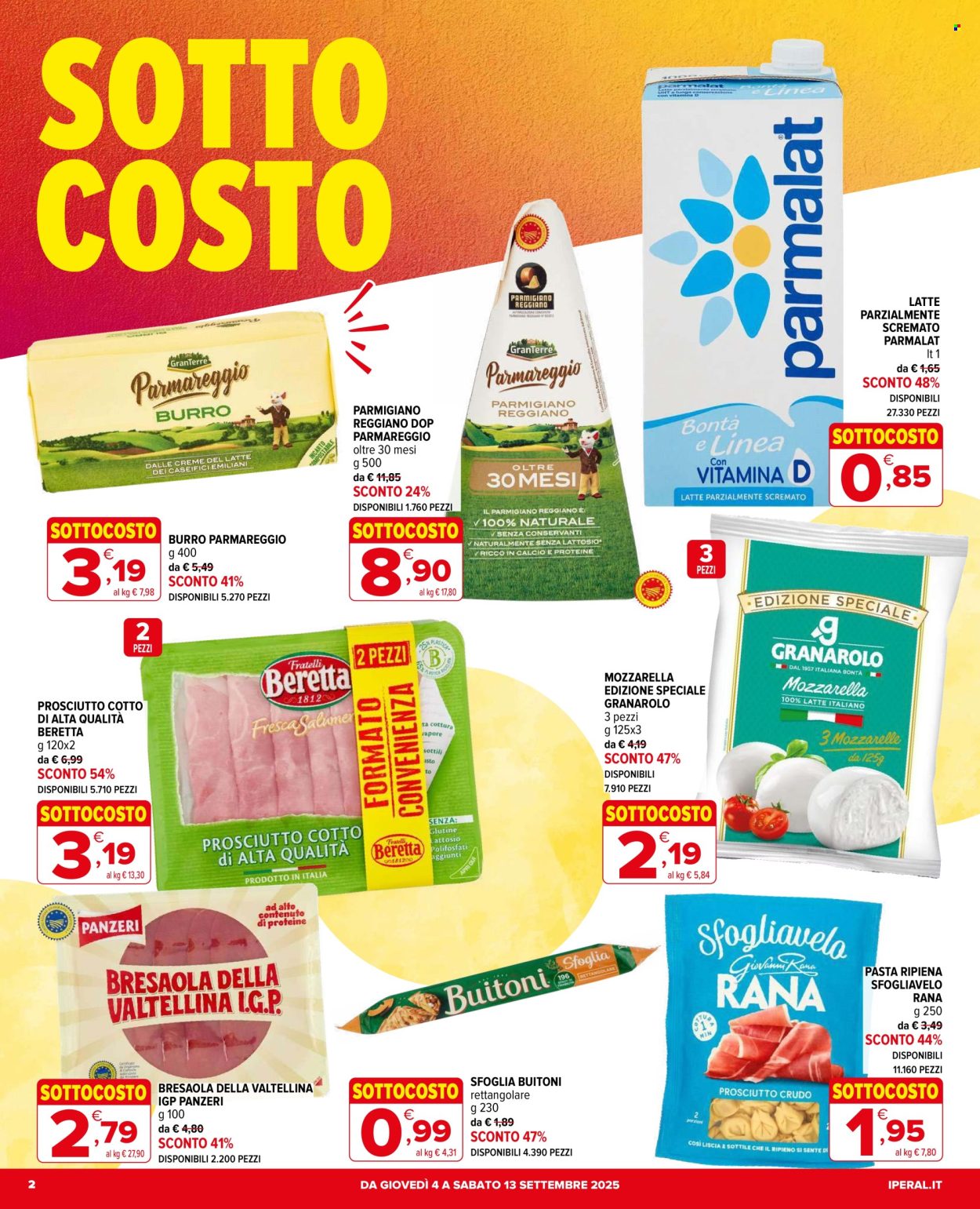 Volantino Iperal - 4/9/2025 - 16/9/2025. Pagina 2
