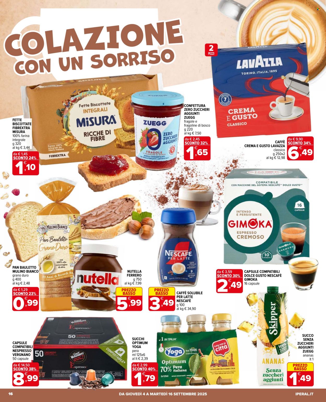 Volantino Iperal - 4/9/2025 - 16/9/2025. Pagina 16