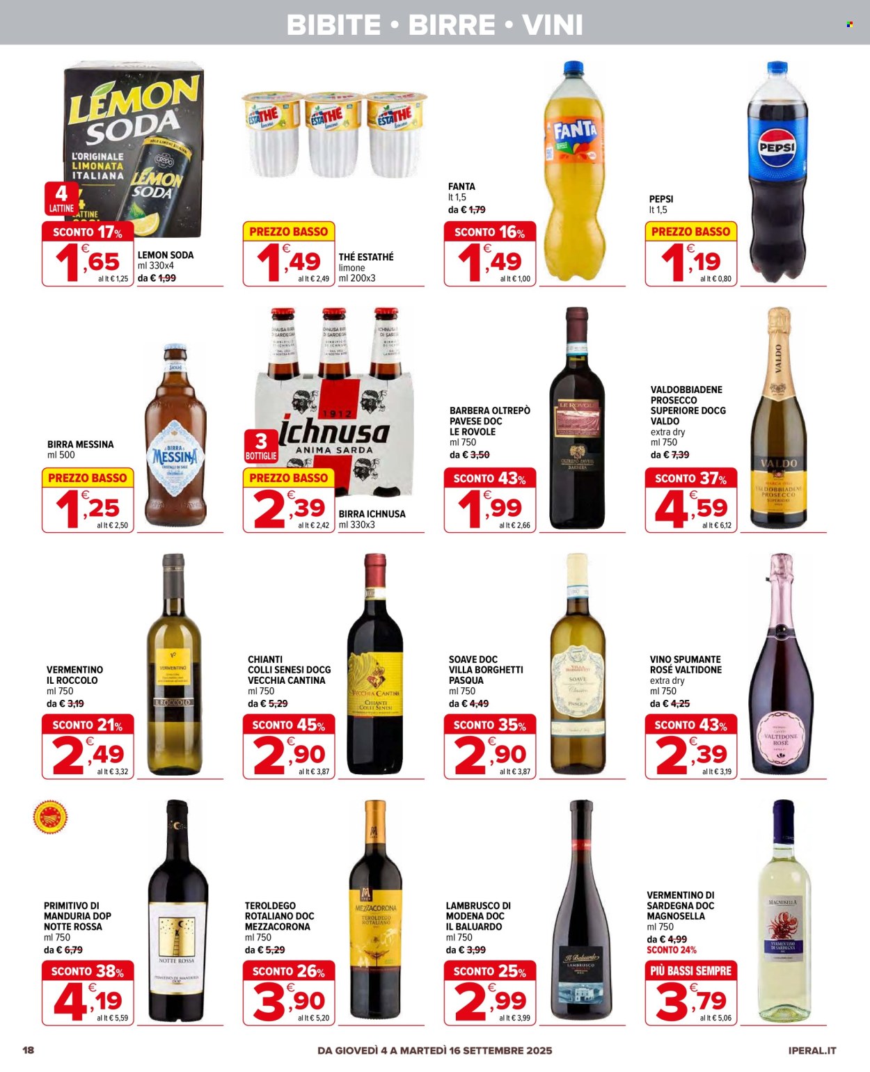 Volantino Iperal - 4/9/2025 - 16/9/2025. Pagina 18