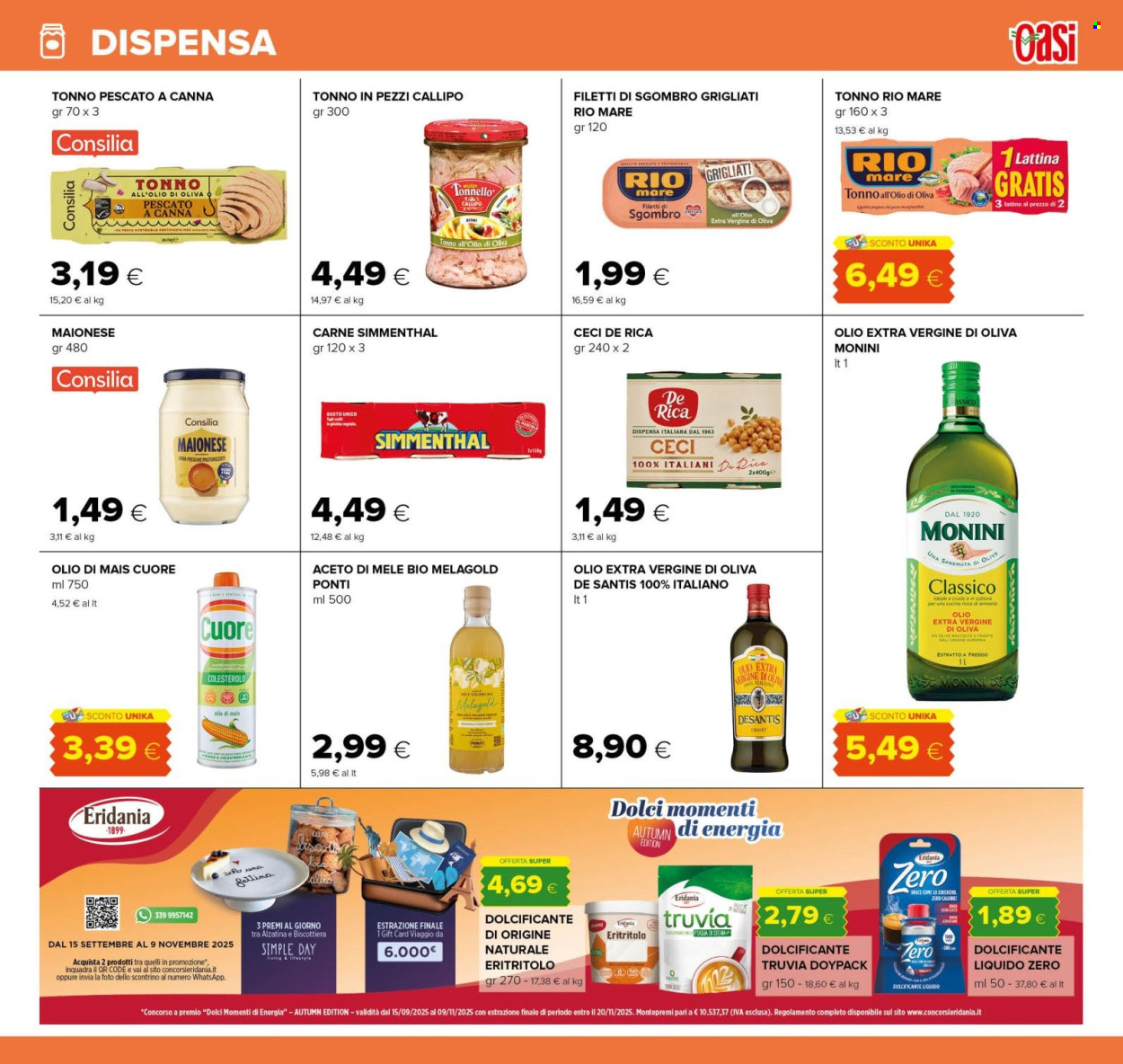 Volantino Oasi - 13/9/2025 - 24/9/2025. Pagina 15