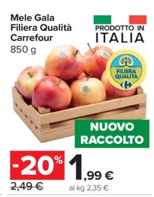 Mele Gala Filiera Qualità Carrefour