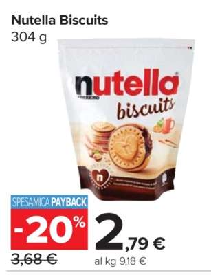 NUTELLA BISCUITS