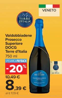 Valdobbiadene Prosecco Superiore DOCG Terre d’Italia