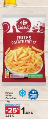 Patate Fritte Carrefour
