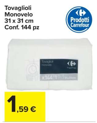 tovaglioli monovelo