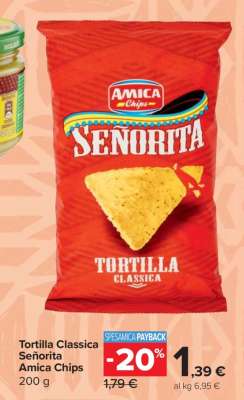 Tortilla Classica Señorita Amica Chips
