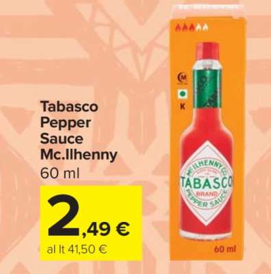 Tabasco Pepper Sauce Mc.Ilhenny