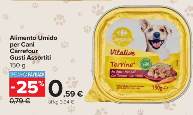 Alimento Umido per Cani Carrefour Gusti Assortiti