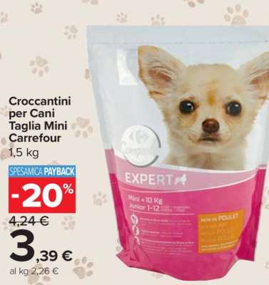 Croccantini per Cani Taglia Mini Carrefour
