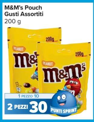 M&M’s Pouch Gusti Assortiti
