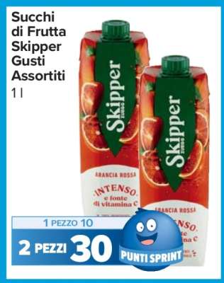 Succhi di Frutta Skipper Gusti Assortiti