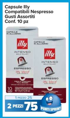 Capsule Illy Compatibili Nespresso Gusti Assortiti