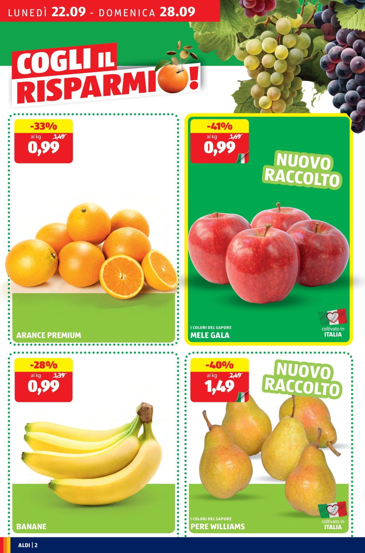 Volantino Aldi - 22/9/2025 - 28/9/2025. Pagina 2