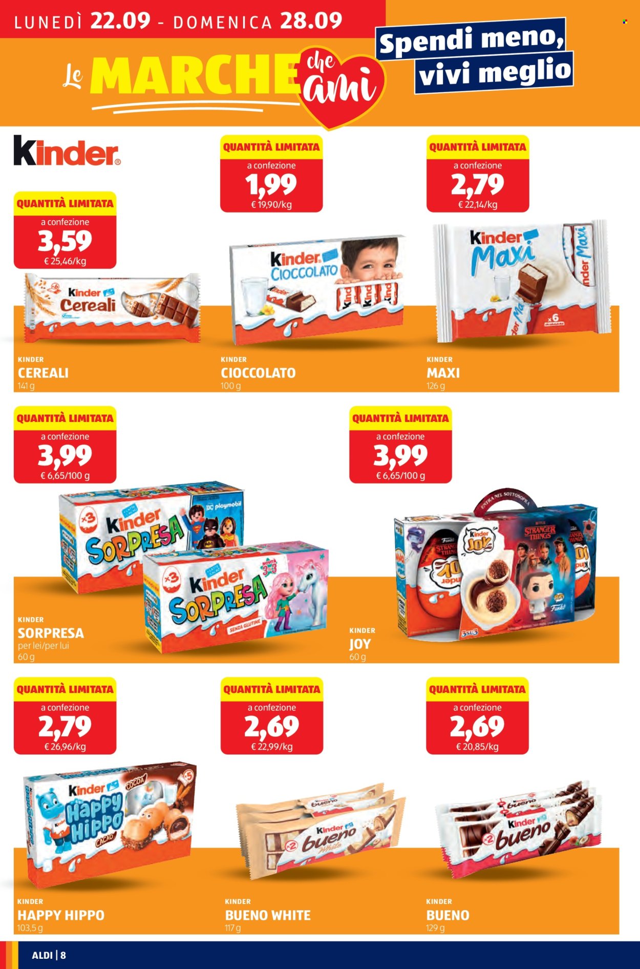 Volantino Aldi - 22/9/2025 - 28/9/2025. Pagina 8