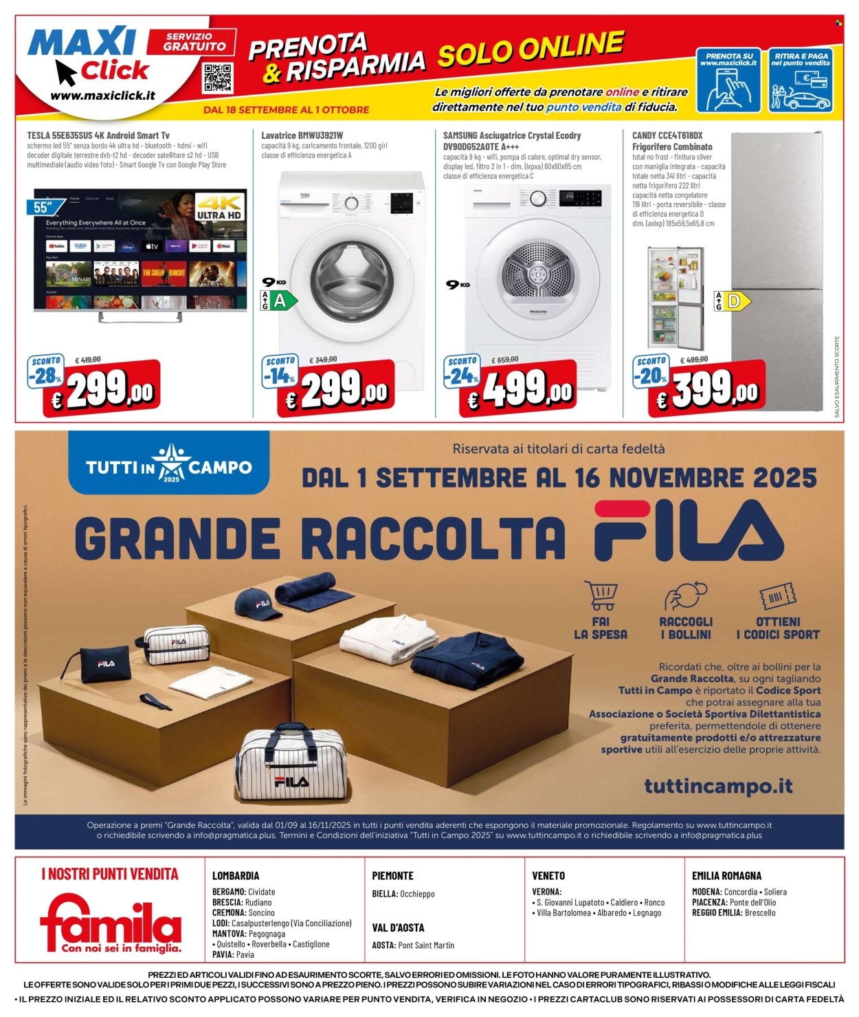 Volantino Famila - 18/9/2025 - 1/10/2025. Pagina 24
