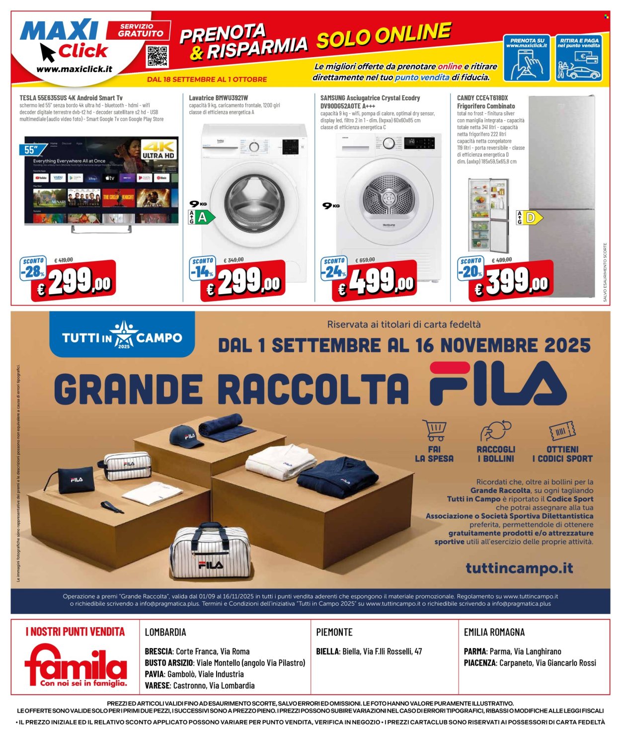 Volantino Famila - 18/9/2025 - 1/10/2025. Pagina 24