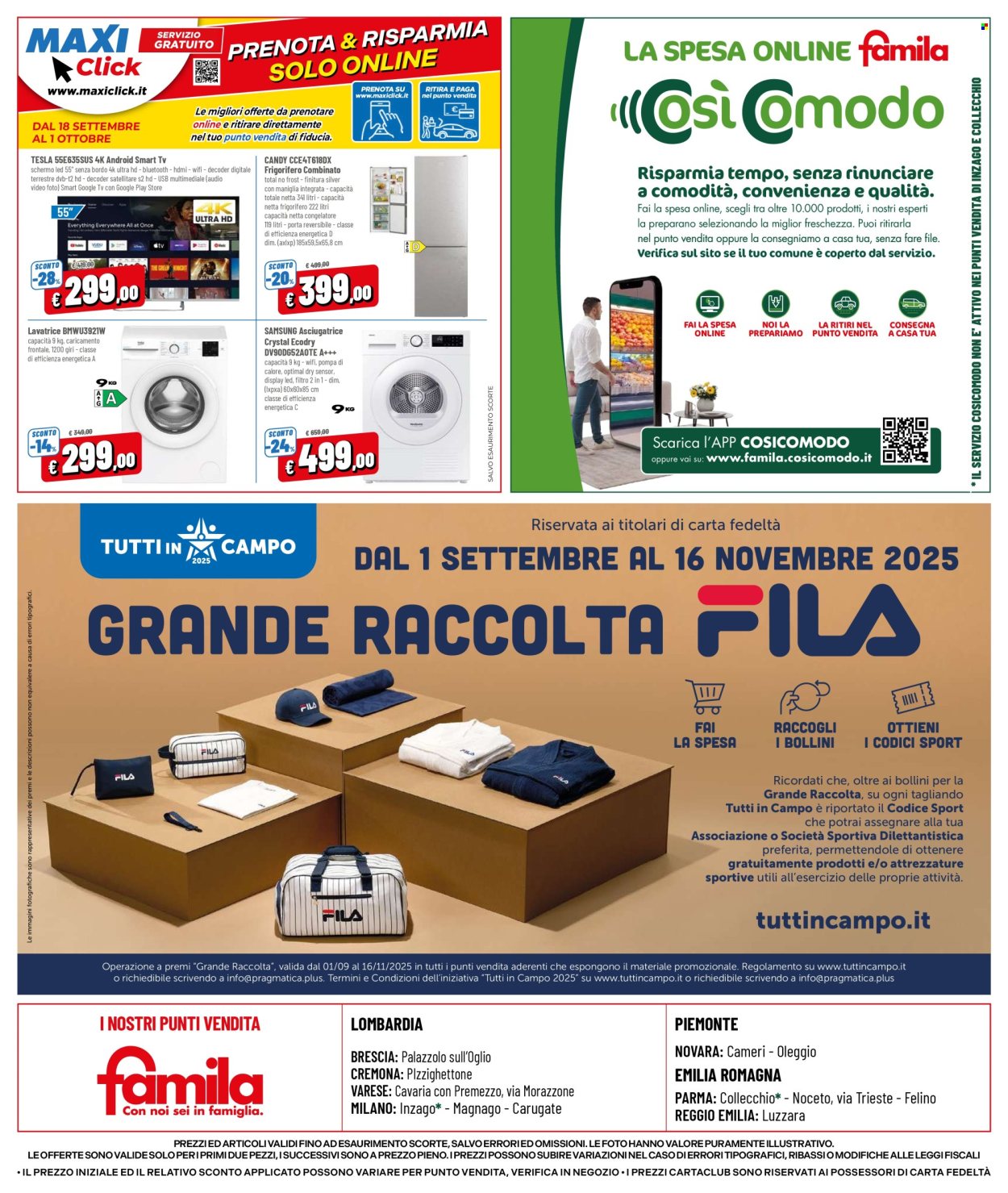 Volantino Famila - 18/9/2025 - 1/10/2025. Pagina 24