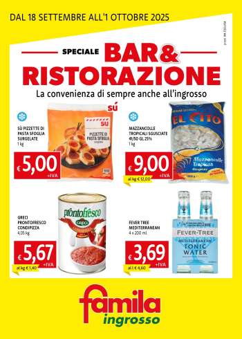 Volantino Famila - 18/9/2025 - 1/10/2025.