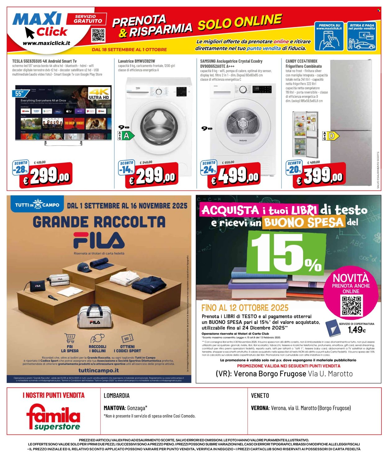 Volantino Famila - 18/9/2025 - 1/10/2025. Pagina 24