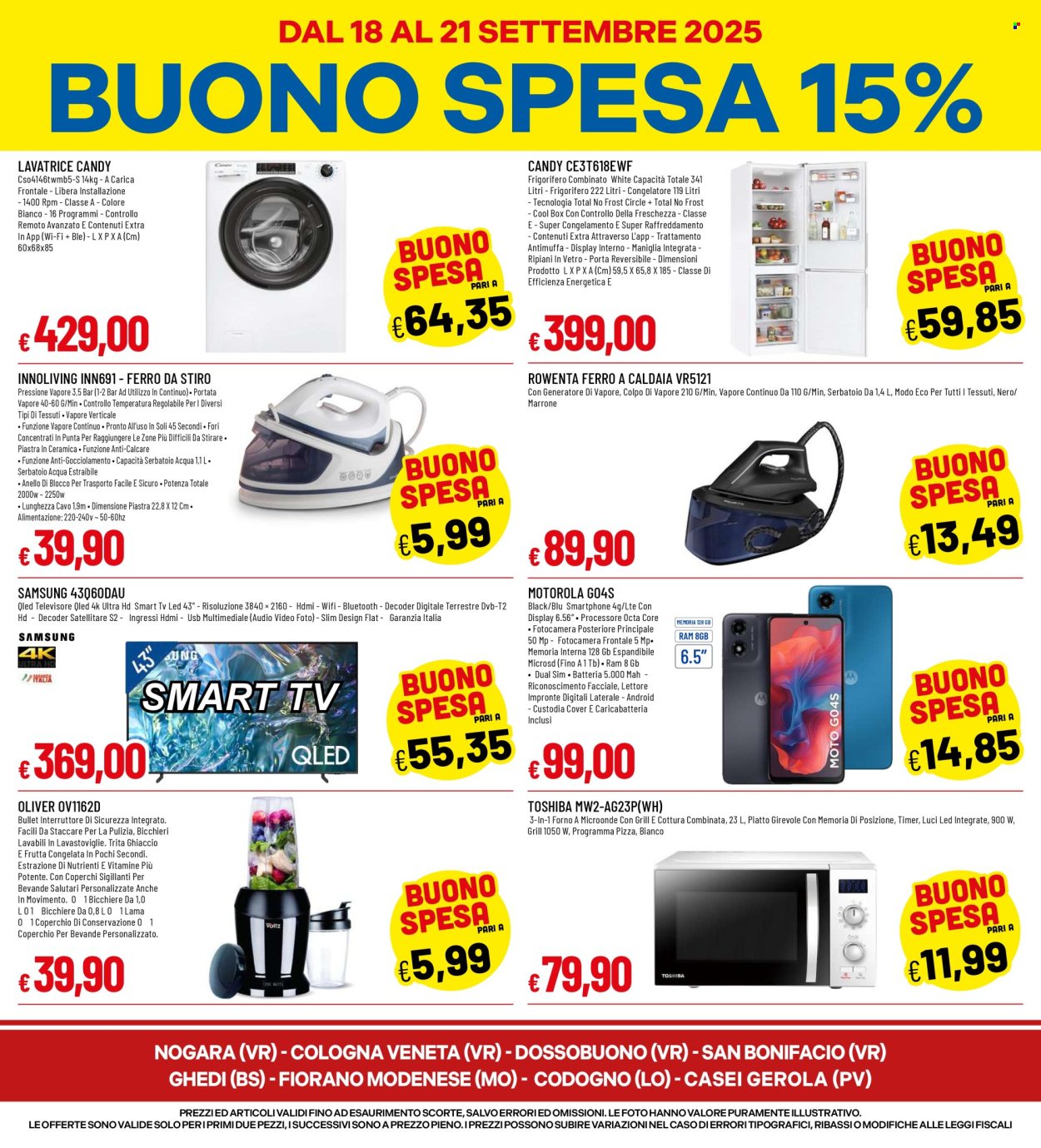 Volantino Famila - 18/9/2025 - 21/9/2025. Pagina 4
