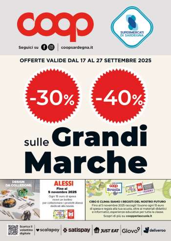 Volantino Coop - 17/9/2025 - 27/9/2025.