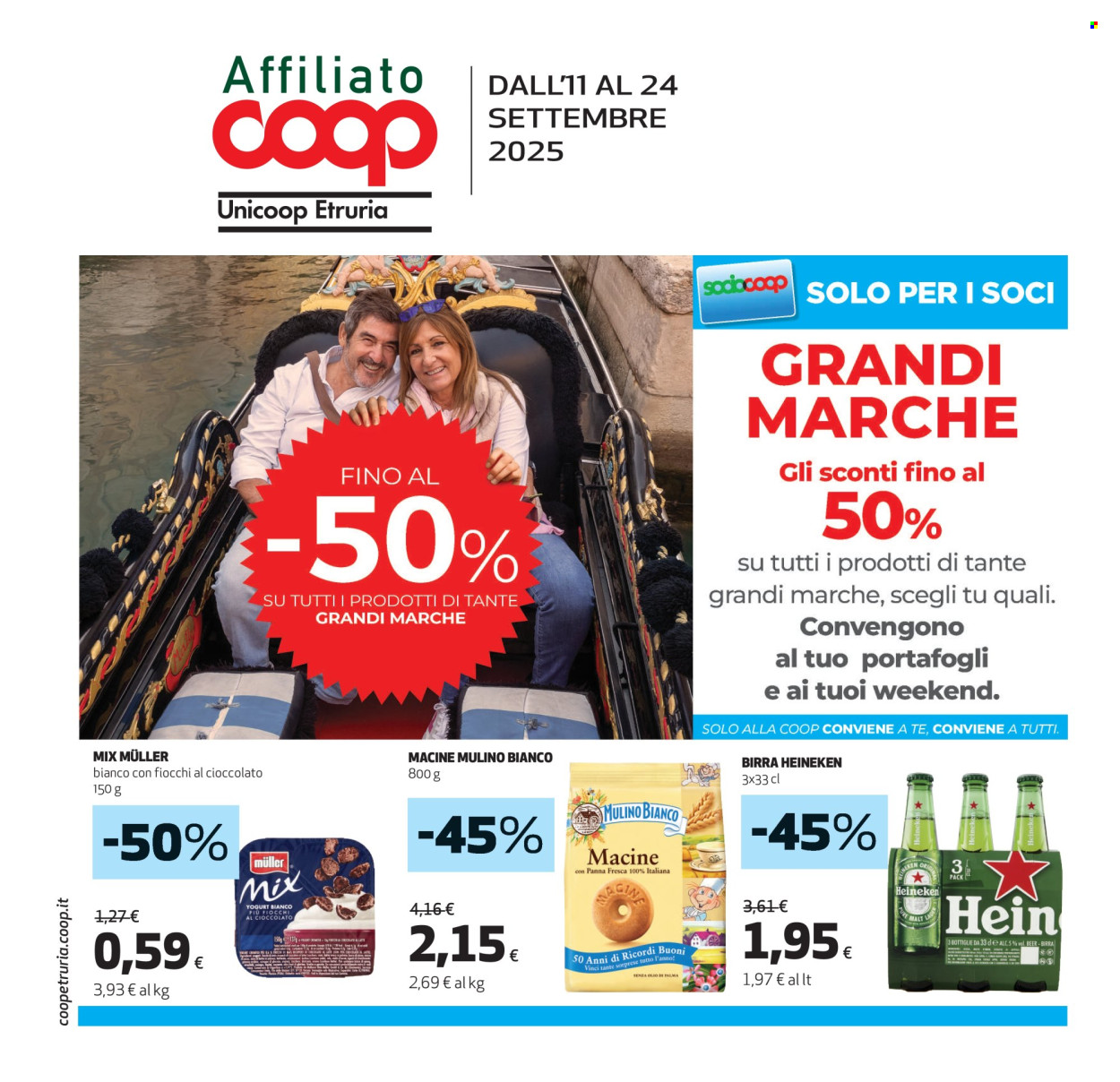 Volantino Coop - 11/9/2025 - 24/9/2025. Pagina 1