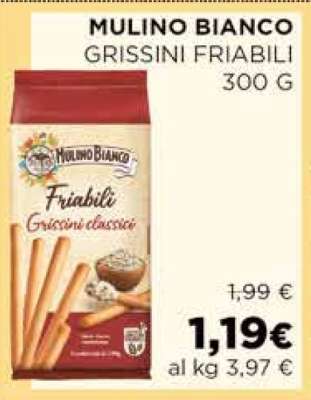 MULINO BIANCO Grissini friabili