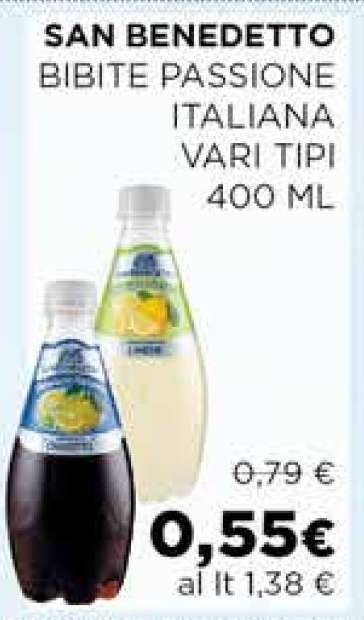SAN BENEDETTO BIBITE PASSIONE ITALIANA