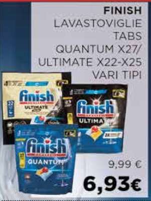 FINISH LAVASTOVIGLIE TABS