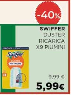 SWIFFER DUSTER RICARICA X9 PIUMINI