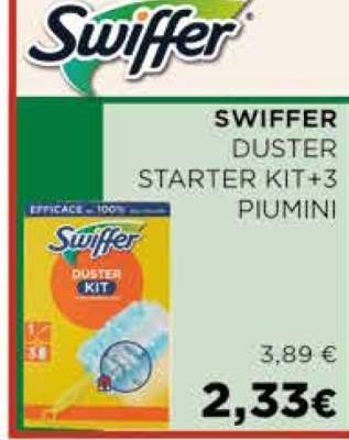SWIFFER DUSTER STARTER KIT+3 PIUMINI