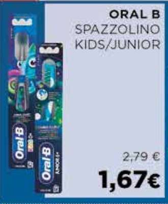 ORAL B SPAZZOLINO KIDS/JUNIOR