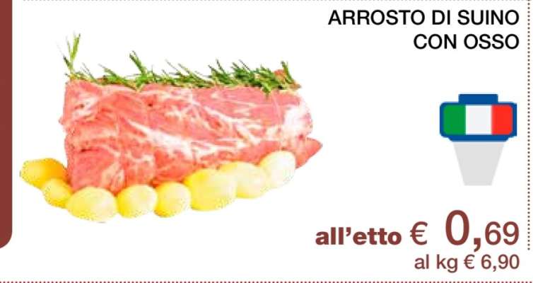 Arrosto di Suino con Osso