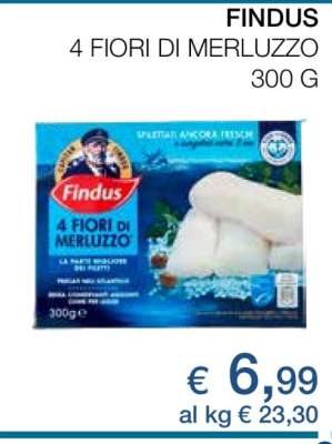 Findus 4 fiori di merluzzo