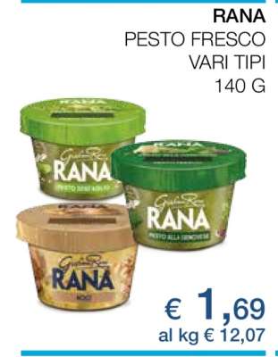 Rana Pesto Fresco Vari Tipi