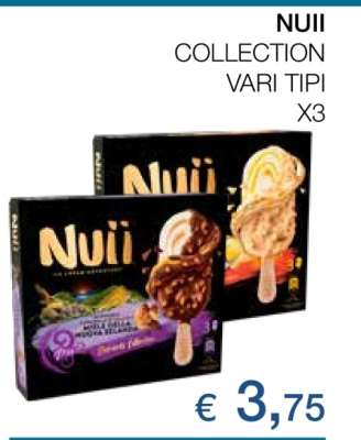 NUII COLLECTION VARI TIPI X3