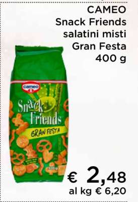 CAMEO Snack Friends salatini misti Gran Festa