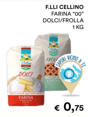F.LLI CELLINO FARINA “00” DOLCI/FROLLA