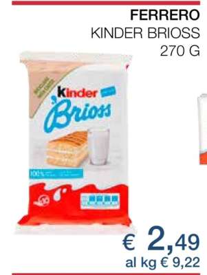 Ferrero Kinder Brioss