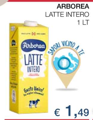 ARBOREA LATTE INTERO
