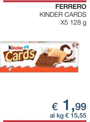 FERRERO Kinder Cards