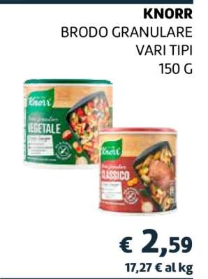 KNORR Brodo granulare