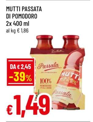 MUTTI passata di pomodoro
