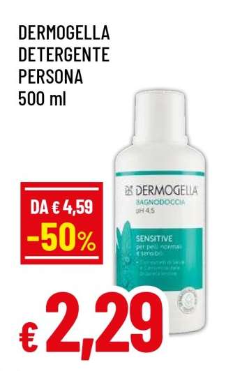 DERMOGELLA DETERGENTE PERSONA 500 ml